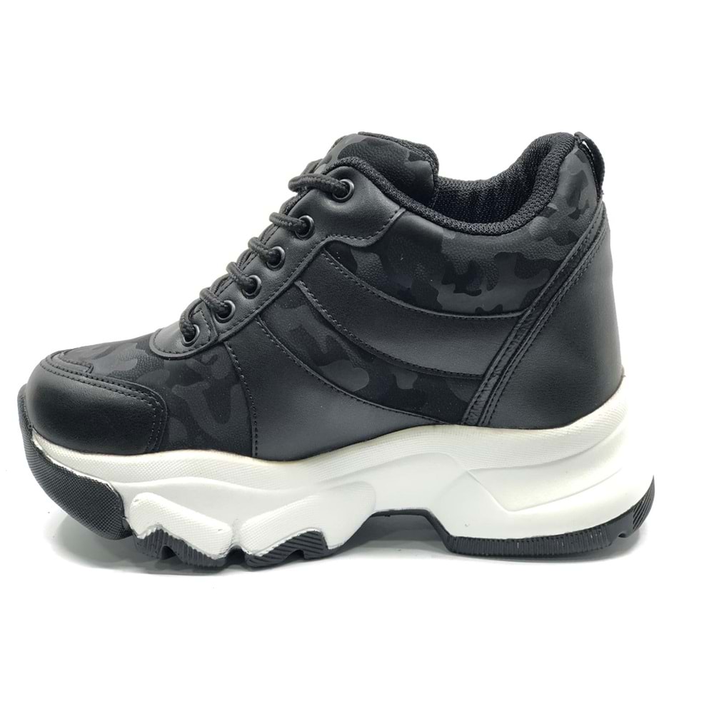 Filet 209 Gizli Topuklu Taban Sneaker Kadın Spor Ayakkabı