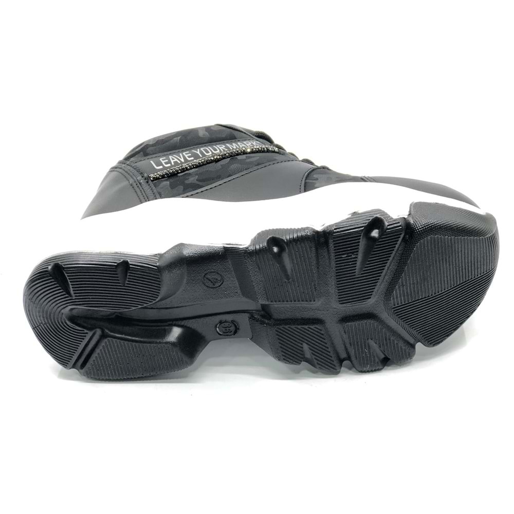 Filet 209 Gizli Topuklu Taban Sneaker Kadın Spor Ayakkabı