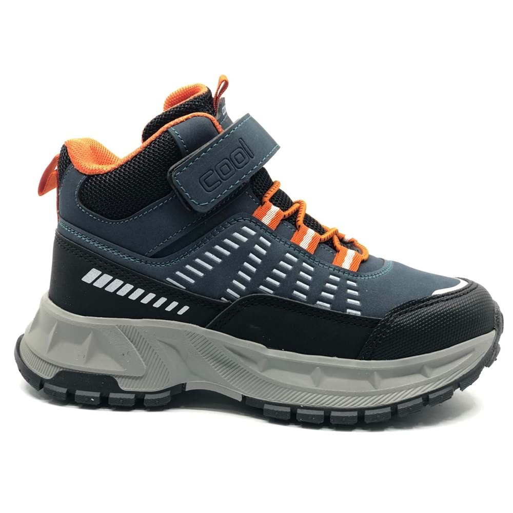 Cool 26-Tiger Ortopedik Kaymaz Taban Unisex Çocuk Bot
