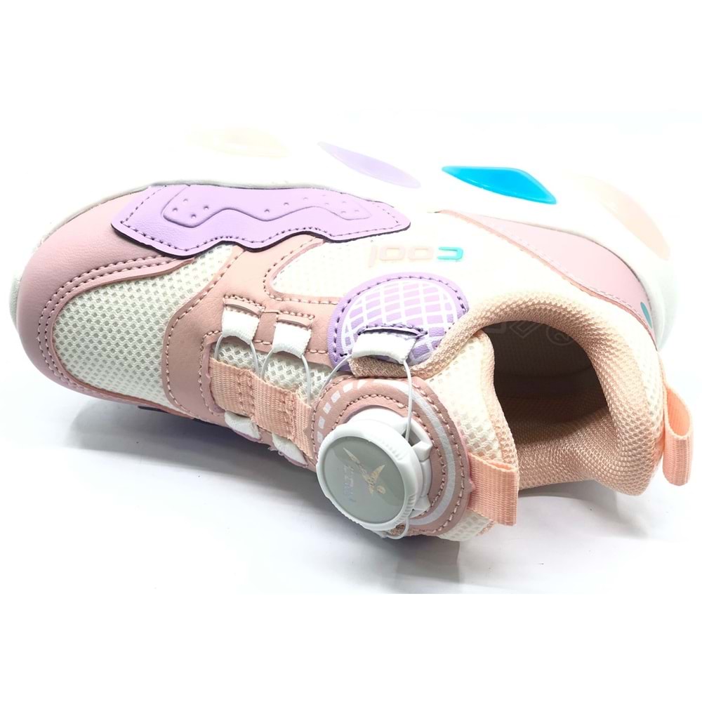 Cool Leon Akıllı Bağcıklı Işıklı Ortopedik Çocuk Spor Ayakkabı