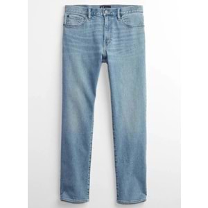 Gap V-Straıght Sımı Lıght Washwell™ Jeans 778774000 Düz Kalıp Erkek Kot Pantolon