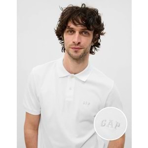 Gap Logo Pike Polo Yaka T-Shirt 586306005 Kısa Kol Tişört Erkek T-Shirt