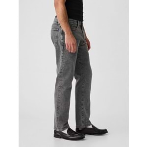 Gap V-Straıght Grey Cıtrus Jeans 796610000 Düz Kalıp Erkek Kot Pantolon