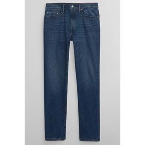 Gap V-Slim Opp Med Lennox GapFlex Washwell™ Slim Jean Pantolon Dar Kalıp Erkek Kot Pantolon