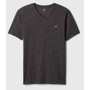 Gap V-Frch Everyday Soft Micro Logo Vee 502020000 Kısa Kol Tişört Erkek T-Shirt