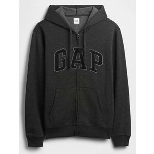 Gap V-Heritage Gap Logo Fz 851516 Erkek Kapüşonlu Fermuarlı Sweatshirt