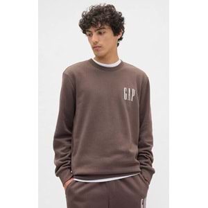 Gap 645634 Gap Logo Fleece Sweatshirt Erkek Sweatshirt