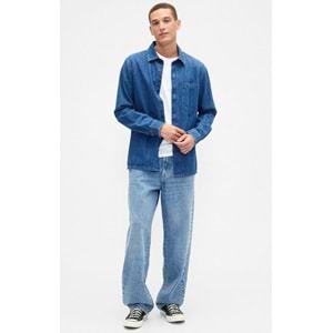 Gap Everyday Soft Gap Mini Logo T-Shirt 799323 Kısa Kol Tişört Erkek T-Shirt