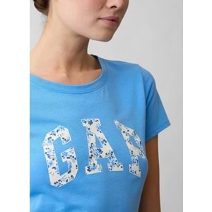Gap Logo T-Shirt 729555022 V-Gap Ss Clsc Tee Kadın Tişört