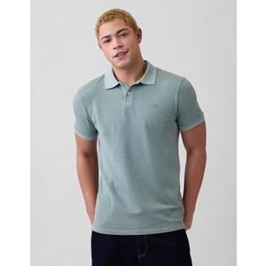 Gap Logo Pike Polo Yaka T-Shirt 586306043 Kısa Kol Tişört Erkek T-Shirt