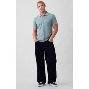 Gap Logo Pike Polo Yaka T-Shirt 586306043 Kısa Kol Tişört Erkek T-Shirt