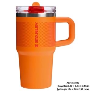 Stanley The Quencher ProTour Flip Straw Pipetli Termos 0,60 LT Pipetli Matara