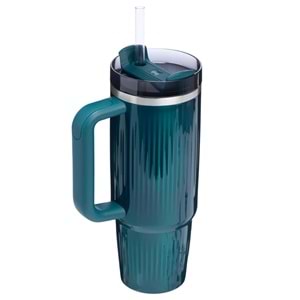 Stanley Quencher® H2.0 Fluted Tumbler Pipetli Termos Bardak 0.89 LT Pipetli Matara