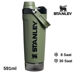 Stanley Activate Shaker 0,60 LT Termos Sporcu Matarası Toz Depolama Kapasiteli Matara