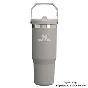 Stanley The IceFlow Flip Straw Pipetli Termos Bardak 0.89 LT Matara