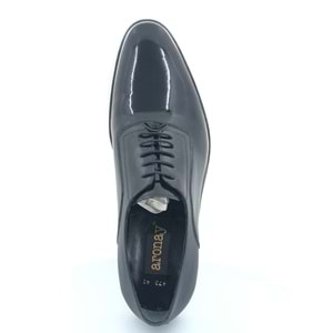 Aronay %100 Hakiki Deri Bağcıklı Fitilli Jurdan Kösele Erkek Klasik Ayakkabı