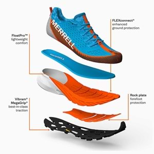 Merrell Agılıty Peak 5 J068337 Unisex Spor Ayakkabı