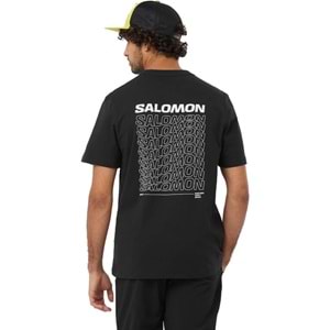 Salomon LC2219400 Graphic Perf SS Tee Tişört Erkek T-Shirt