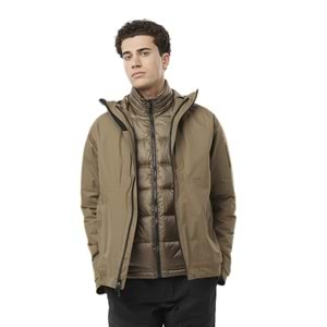 Salomon LC2353100 Patroller 3ın1 Down 600 Dolum Kaz Tüyü Erkek Mont