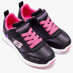 Skechers Dynamic Tread Journey Time 303387L-BKHP Waterproof Ortopedik Çocuk Spor Ayakkabı