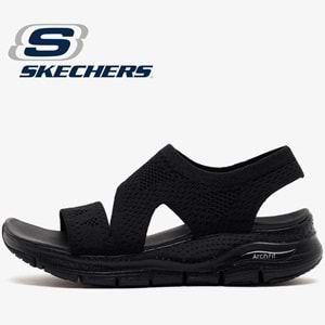 Skechers Arch Fit-Brightest Day 119458-BBK Ortopedik Kadın Sandalet
