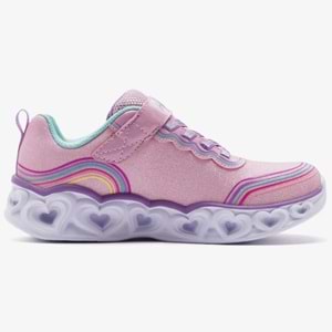 Skechers S-lights Heart Lights Retro Hearts 302689L-LPMT Işıklı Ortopedik Çocuk Spor Ayakkabı