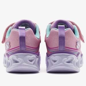Skechers S-lights Heart Lights Retro Hearts 302689L-LPMT Işıklı Ortopedik Çocuk Spor Ayakkabı