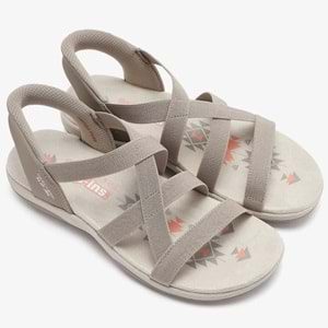 Skechers Reggae Slim-Stretch Flex 163460 Ortopedik Kadın Sandalet