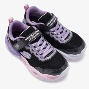 Skechers Twisty Glow 303717L-BKMT Ortopedik Işıklı Çocuk Spor Ayakkabı