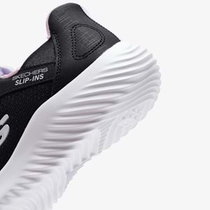 Skechers Bounder Slip-İns Simle Cute 303585L-BLK Ortopedik Çocuk Spor Ayakkabı