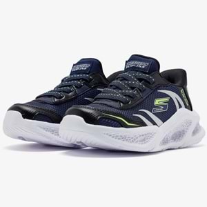 Skechers Meteor-lights Brisk-beams 403848L-NVBK Işıklı Ortopedik Çocuk Spor Ayakkabı