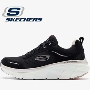 Skechers D'lux Walker 2.0 Gradient Glam 150103-BKRG Unisex Spor Ayakkabı