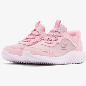 Skechers Bounder Slip-İns Simple Cute 303585N-LTPK Ortopedik Çocuk Spor Ayakkabı
