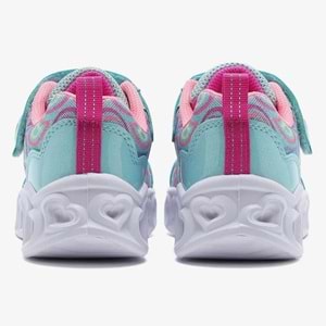 Skechers Heart Lights - Boogıe Love 303257L-MTMT Ortopedik Işıklı Çocuk Spor Ayakkabı