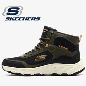 Skechers Hillcrest 2.0 Woodrock Peak 237804-OLBK Water Repellent Outdoor Erkek Bot