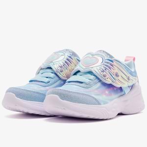 Skechers Dream Racer 303067L-LTBL Işıklı Ortopedik Çocuk Spor Ayakkabı