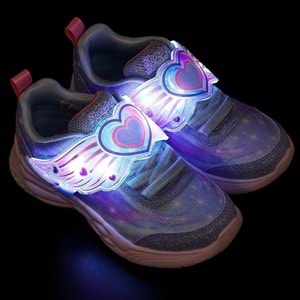 Skechers Dream Racer 303067L-LTBL Işıklı Ortopedik Çocuk Spor Ayakkabı