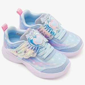 Skechers Dream Racer 303067L-LTBL Işıklı Ortopedik Çocuk Spor Ayakkabı