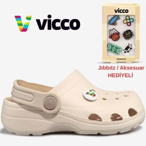 Vicco Didim Jıbbıtz Aksesuar Hediyeli Ortopedik Unisex Çocuk Terlik