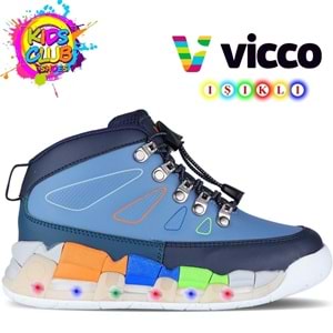 Vicco Ellen Phylon Kauçuk Taban Ortopedik Işıklı Çocuk Bot
