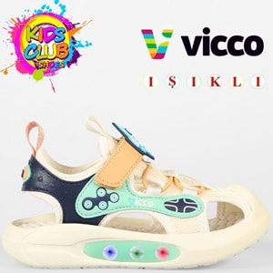 Vicco Rocket İlk Adım Bebek Ortopedik Işıklı Çocuk Spor Sandalet