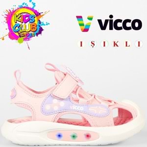 Vicco Rocket İlk Adım Bebek Ortopedik Işıklı Çocuk Spor Sandalet