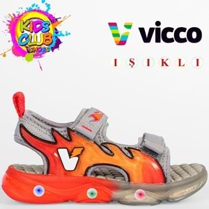 Vicco Jack Ortopedik Işıklı Çocuk Sandalet