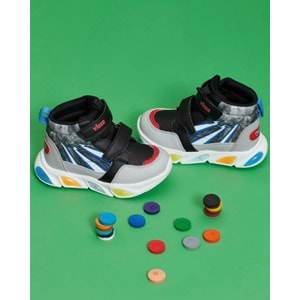 Vicco David Phylon Kauçuk Taban Ortopedik Işıklı Çocuk Bot