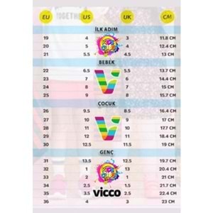 Vicco Dragus Phylon Kauçuk Taban Ortopedik Işıklı Çocuk Bot