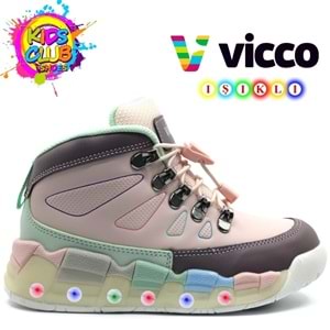 Vicco Ellen Phylon Kauçuk Taban Ortopedik Işıklı Çocuk Bot