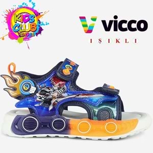 Vicco Kodi Işıklı Sandalet Ortopedik Çocuk Sandalet