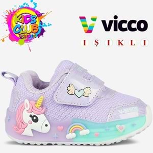 Vicco Meli İlk Adım Bebek Ortopedik Işıklı Çocuk Spor Ayakkabı