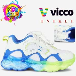 Vicco Sunday Akıllı Bağcıklı Işıklı Ortopedik Çocuk Spor Ayakkabı