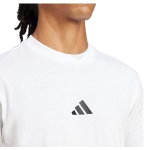 Adidas Essentials Small Logo Single Jersey JF1092 Kısa Kol Tişört Erkek T-Shirt